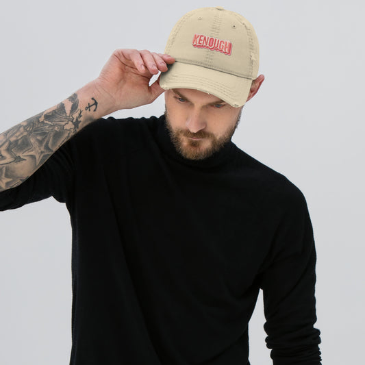 Kenough Distressed Dad Hat