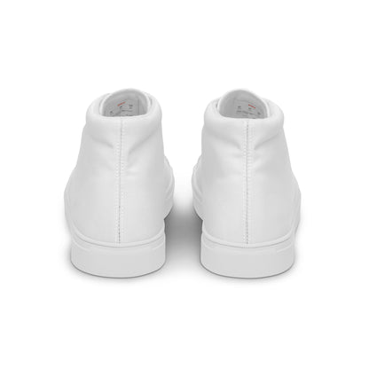 Men’s high top canvas shoes