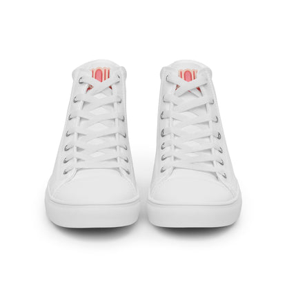 Men’s high top canvas shoes