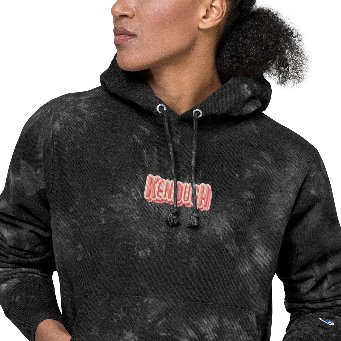 Kenough - Unisex Champion tie-dye hoodie