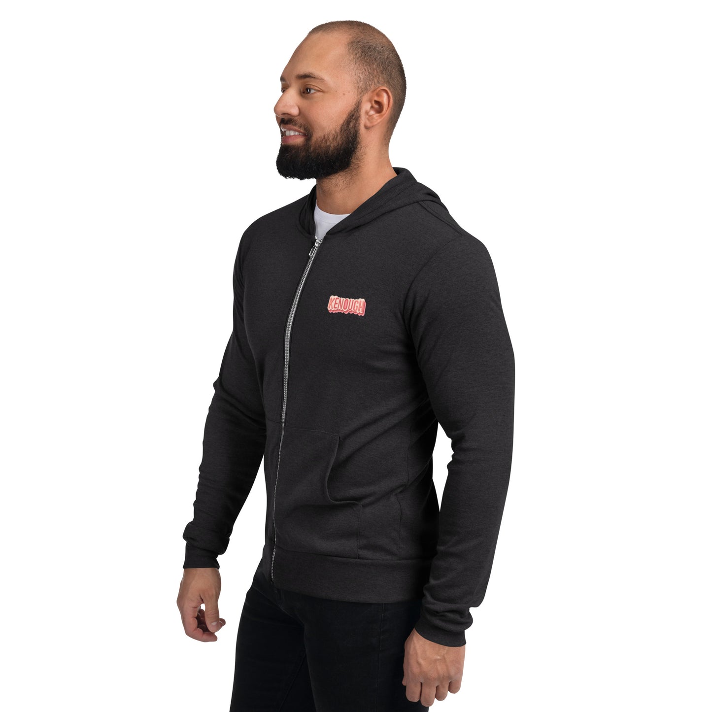 Kenough Unisex zip hoodie