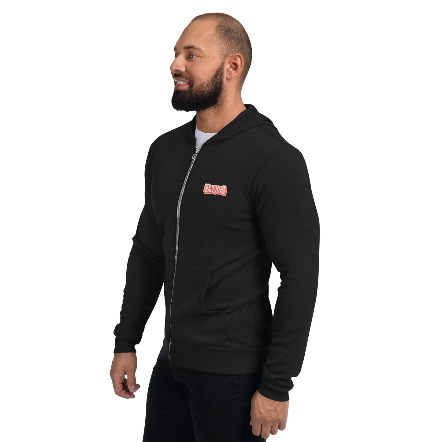 Kenough Unisex zip hoodie