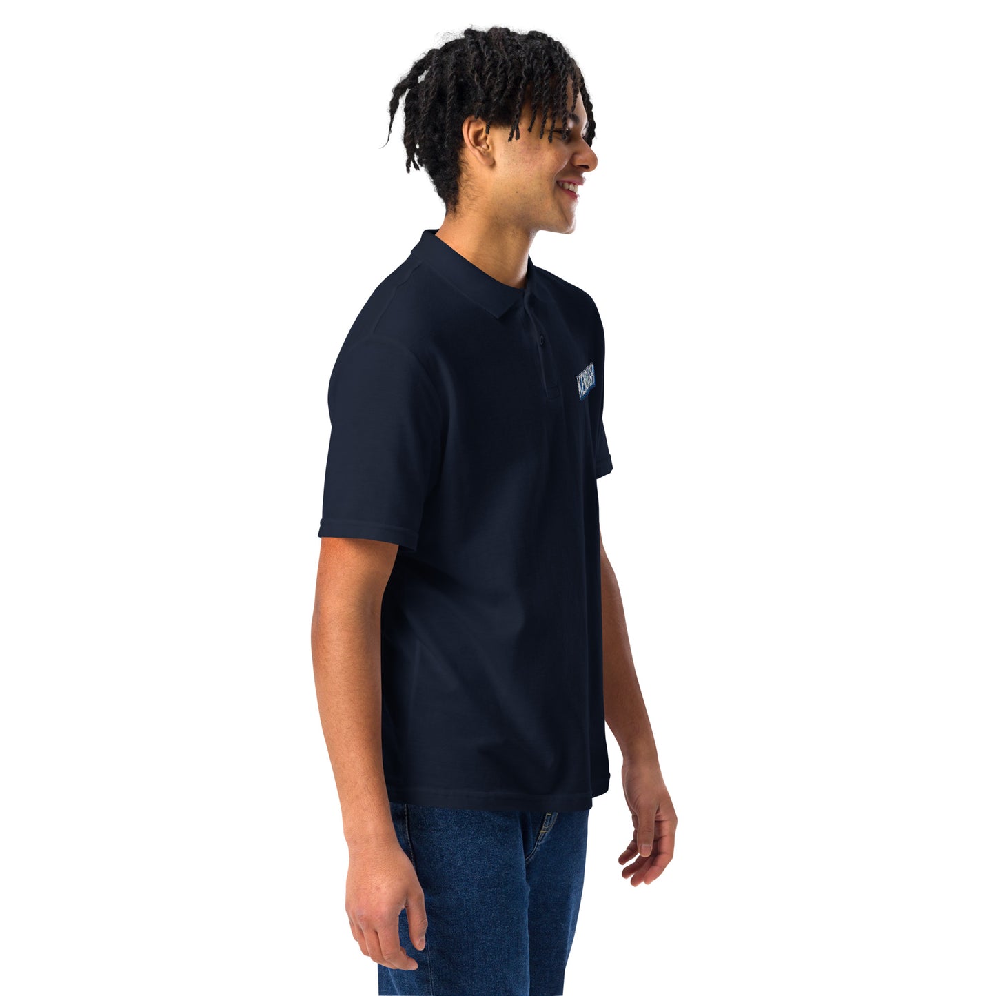 Unisex pique polo shirt