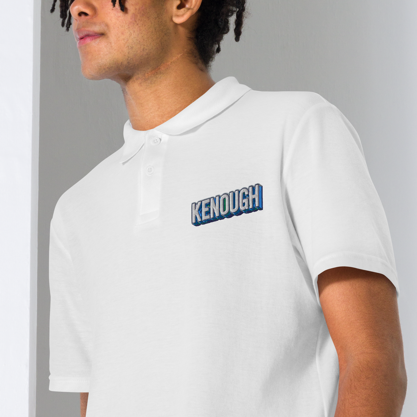 Unisex pique polo shirt